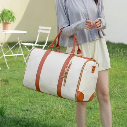Cozycloud Travel Bag กระเป๋าเดินทางพับได้ ใบเดียวเที่ยวได้ 10 วัน เสื้อผ้าไม่ยับ